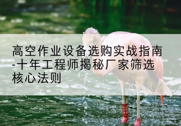 渝水剪叉式升降机厂家-高空作业设备选购实战指南-十年工程师揭秘厂家筛选核心法则